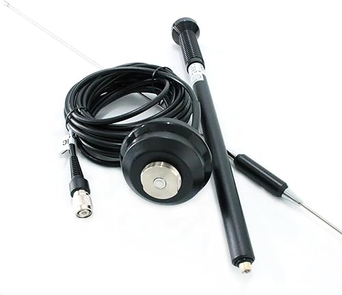 Miniatura 5 de SZRMCC 22720 Base de radio antena de látigo montaje en poste TNC Conector A00911 Cable para Trimble GPS 450-470MHZ de alta frecuencia (TNC)