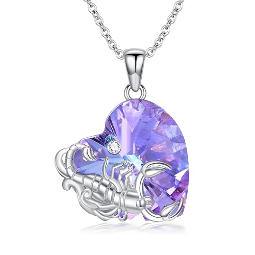 12 Constellation Necklace for Women 925 Sterling Silver Zodiac Pendant