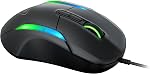 Turtle Beach Kone II – Ergonomie filaire RGB La souris du jeu 26K DPI Capteur optique, 100M Cliquez sur Commutateurs optiques de vie, 23 Entrées personnalisables, 4D Roue de défilement, pure PTFE Glissures - Cendre noir