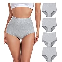 wirarpa Mutande Donna Cotone Vita Super Alta Slip Donna Mutantina Elastiche Culotte