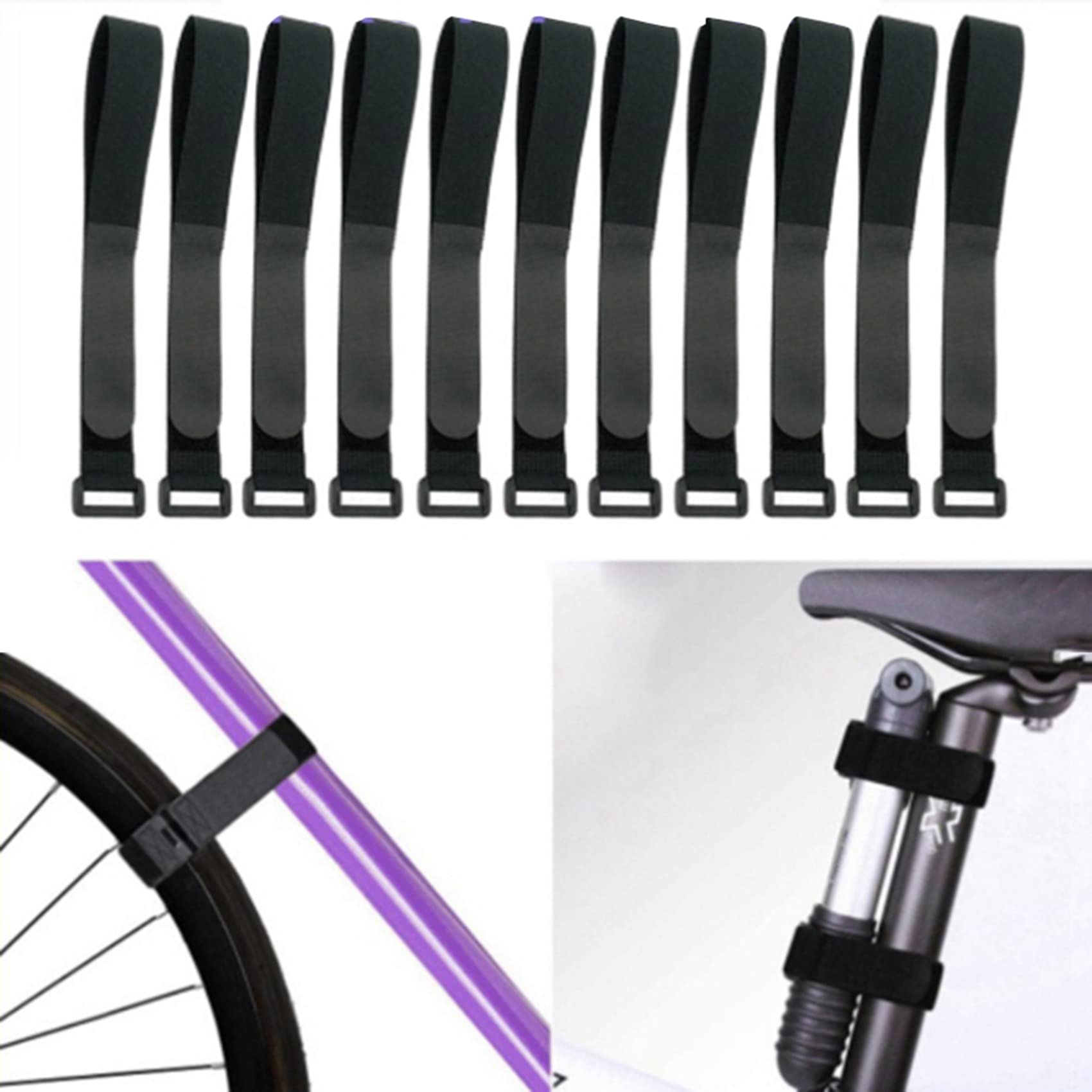 Riisoyu Fahrradträger Gurte 4-tlg. - 85cm Zurrgurte Für Fahrrad Transport