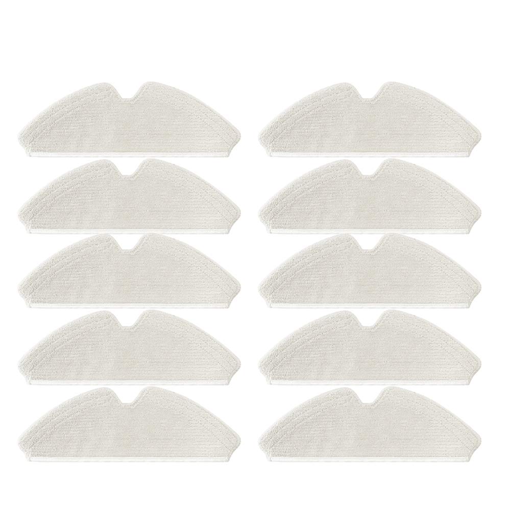 Tsufantisi Fantisi 10 Pcs Mop Cloth For Proscenic M7 Pro Vacuum Cleaner Robot