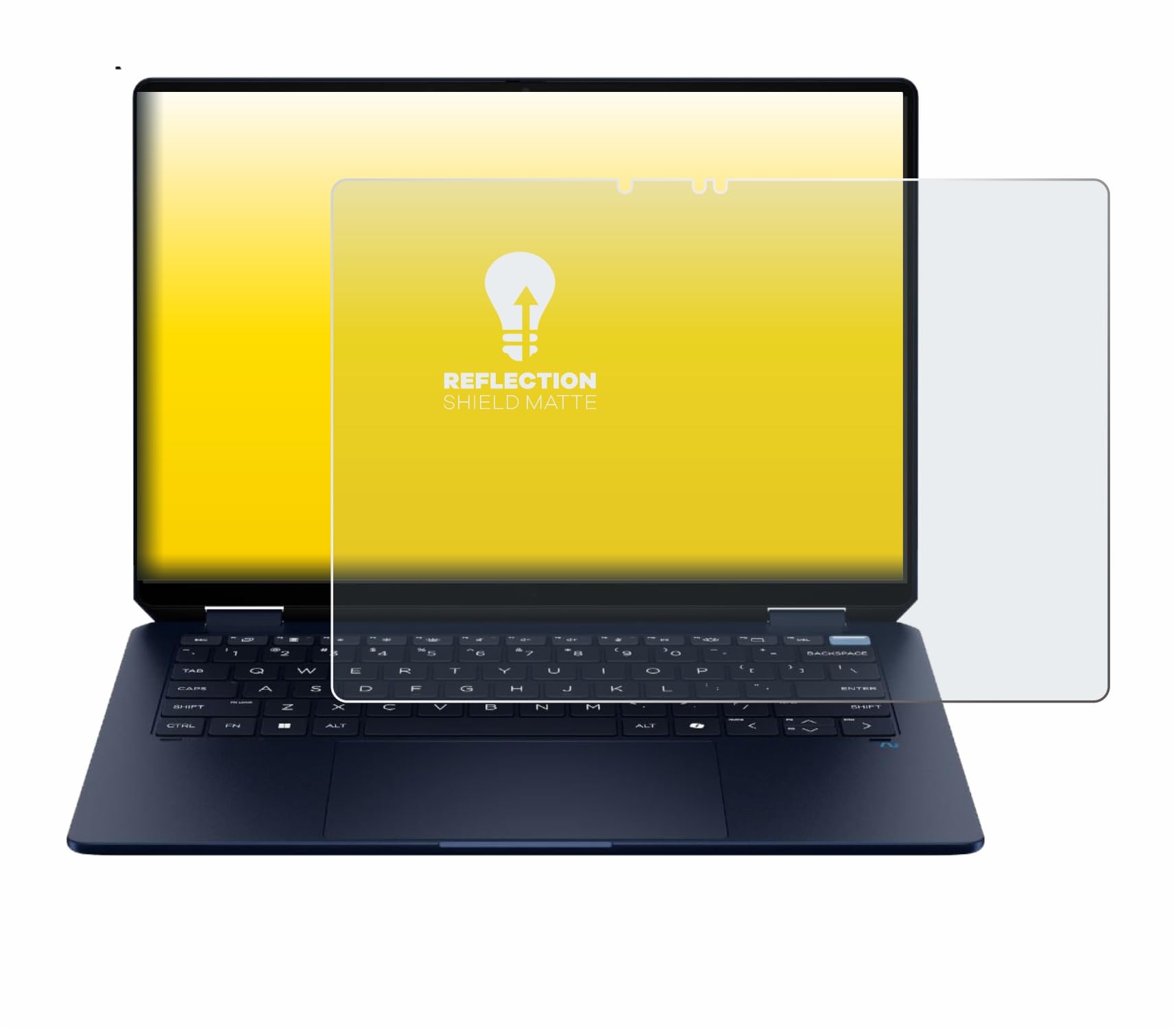 upscreen Pellicola Protettiva Opaca per HP OmniBook Ultra Flip 14-fh Protezione Proteggi Schermo – Antiriflesso, Anti-Impronte