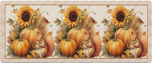 Tapete de baño vintage de Acción de Gracias para bañera, antideslizante, de secado rápido y absorbente, de tierra de diatomeas, fregadero,