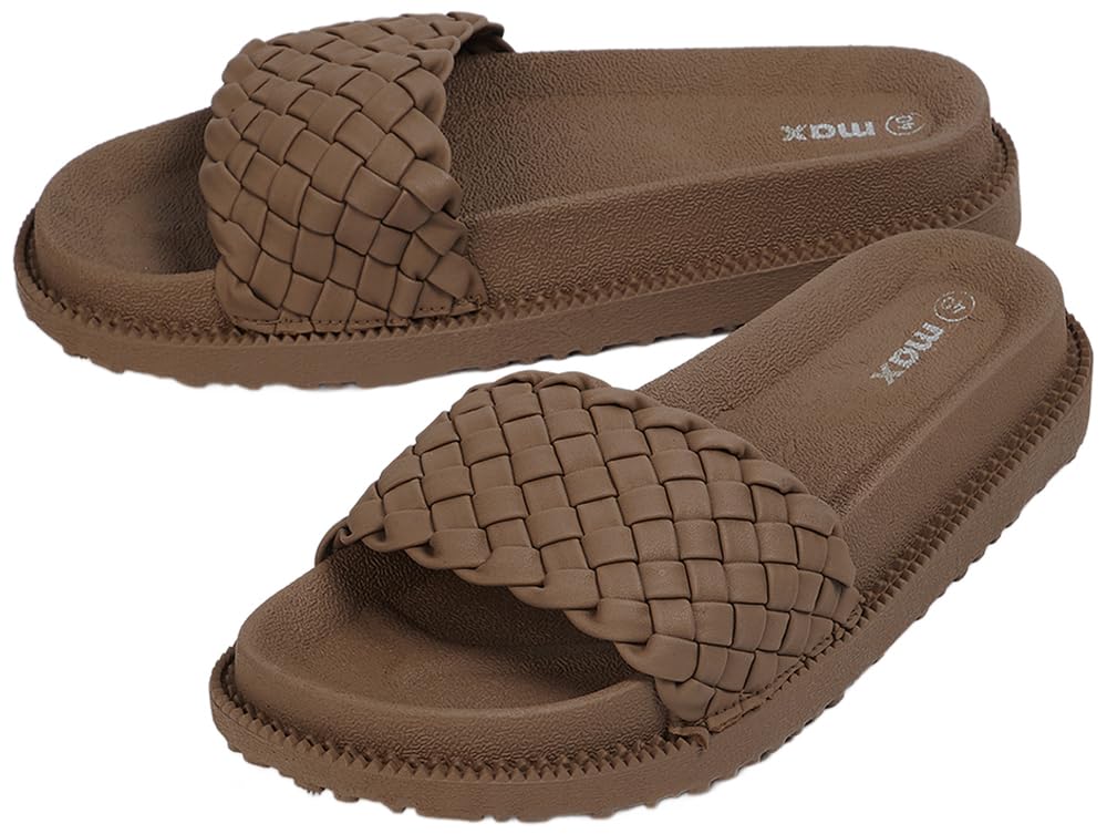 See full amazon price history chart for Max Women Braided Strap Wash & Wear Sliders, Tan 39 Max Women Braided Strap Wash & Wear Sliders, Tan 39 (B0D8J8CCP8) Amazon Price History, Amazon Price Tracker