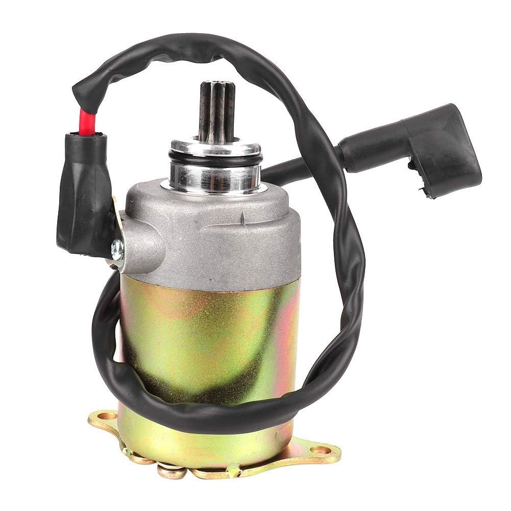 Aramox Anlasser Motorrad Elektrostarter für GY6 125ccm 150ccm Scooter Motor Zubehör, Anlasser-Baugruppe