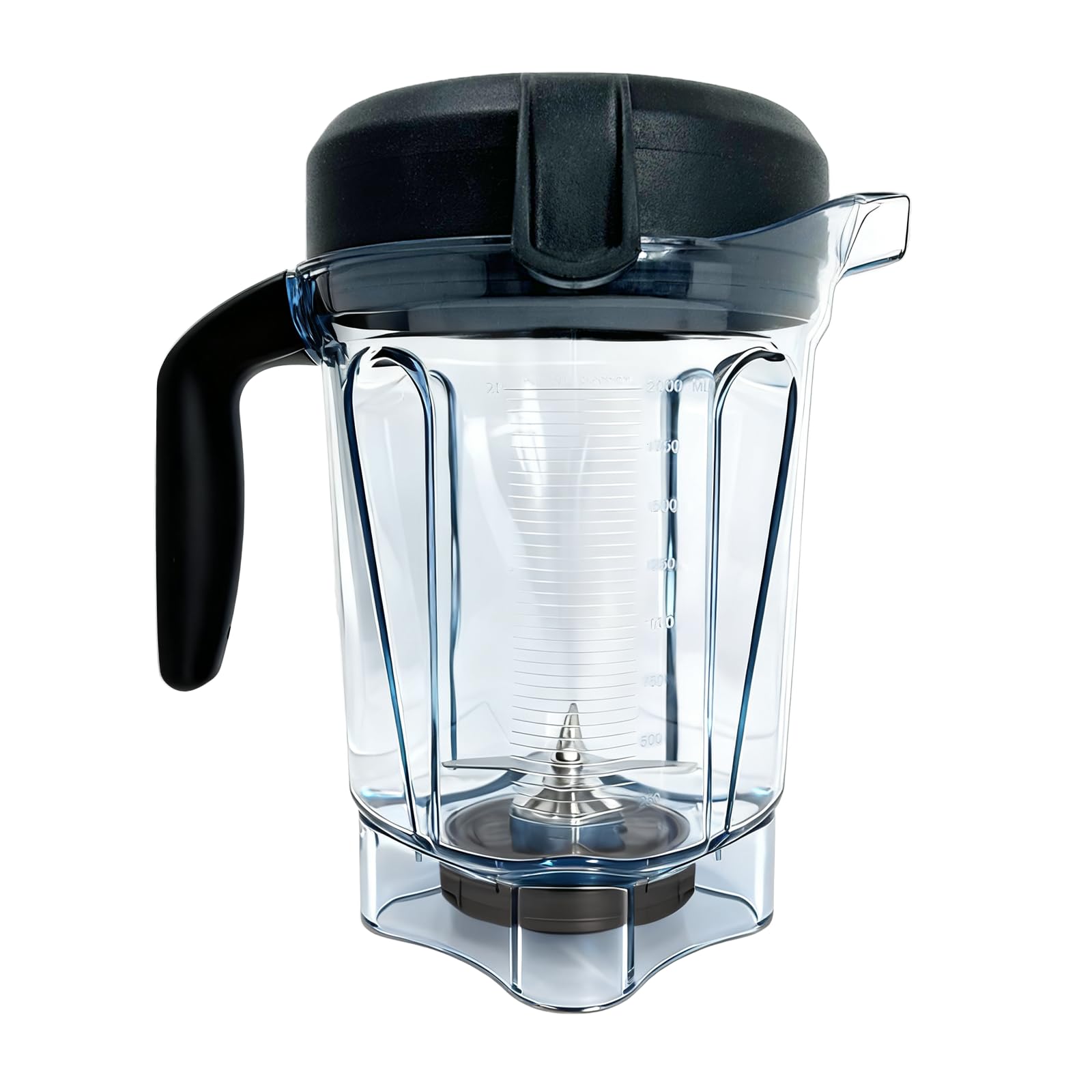 Blender Pitcher 64 oz Low-Profile, Replacement Container for 5300, 750,7500