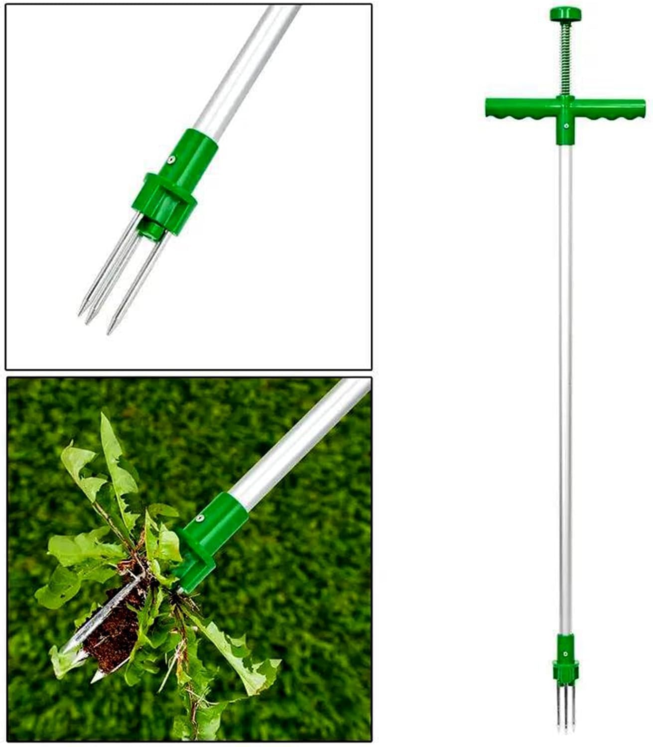 Unkrautstecher/Stand-Up-Jäter-Handwerkzeug/Garten-Jäterwerkzeug mit langem Griff – Entfernen Sie Unkraut einfach, ohne Sich zu bücken, zu ziehen oder zu knien