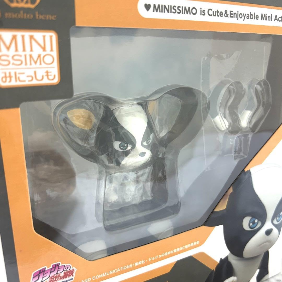 ジョジョの奇妙な冒険 Mometria フィギュア　イギーソフビ ミラー ジョジョの奇妙な冒険 スターダストクルセイダース SOFVIMATES～イギー