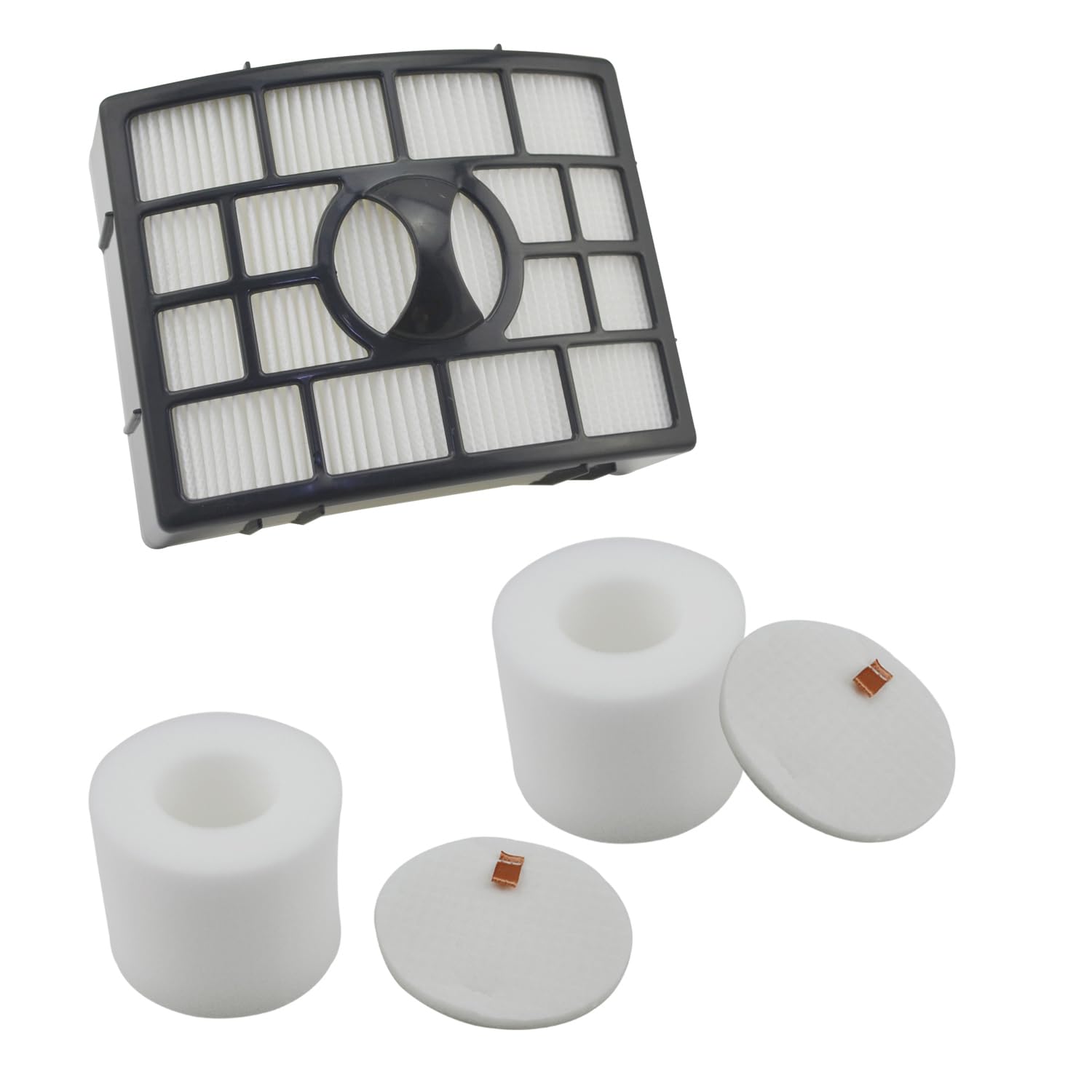 NV752 AZ1002 Replacement Filter for Shark Rotator APEX DuoClean Powered Lift-Away Vacuum AZ1000 AZ1002 AX950 AX951 AX952 NV650 NV651 NV652 NV751 NV752 NV831 NV835 ZU632 Part XFF650 XHF650