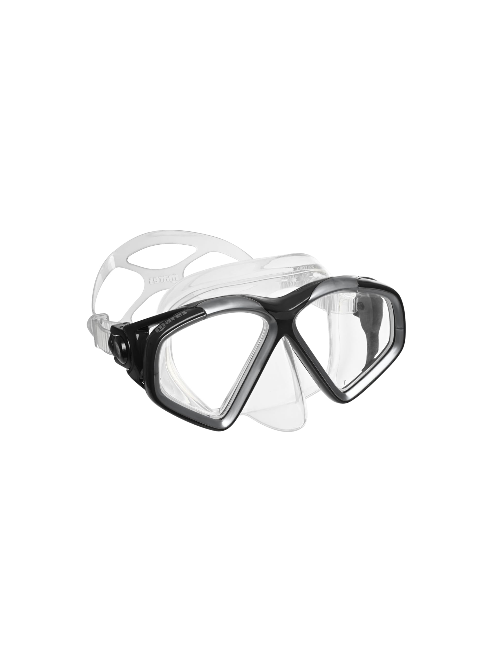 Mares Combo Cozumel Splash - Kit de máscara de Tubo para Adultos, Vidrio Templado, Snorkel semiDry, válvula de Purga
