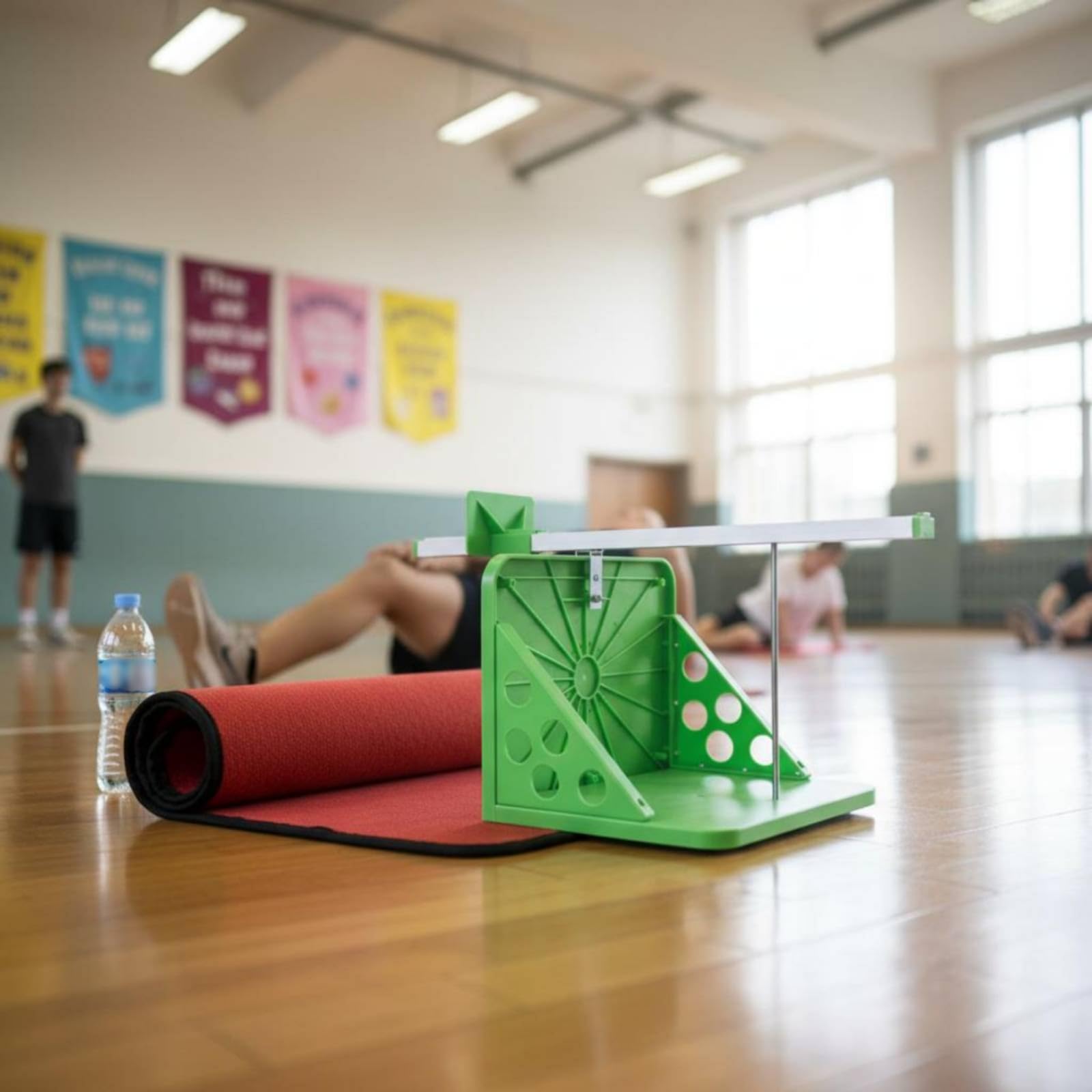 Tester Sit And Reach Alta Precisione Misuratore di Flessione da Seduti Elastico Attrezzatura Sportiva per Ragazzi, Scuola, Allenamento