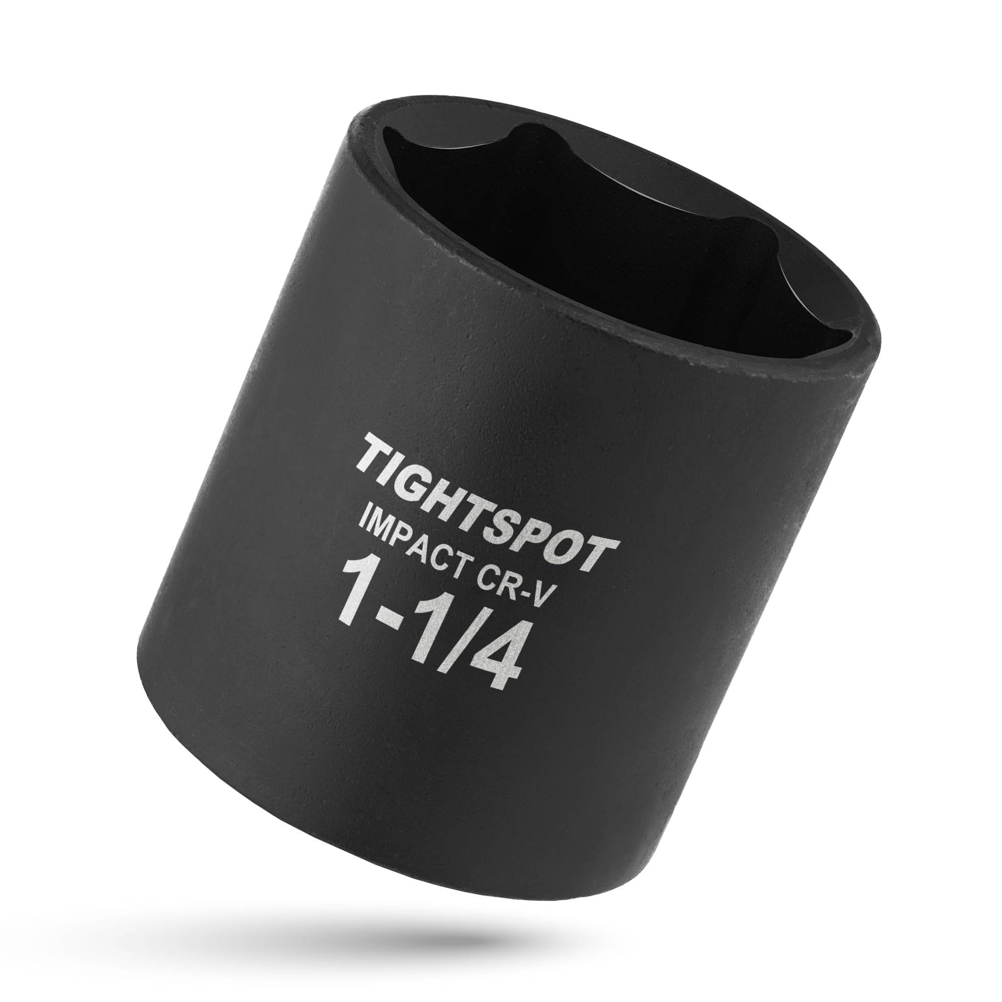 TIGHTSPOT 1/2 Inch Drive - 1 1/2 Inch Deep Impact Socket with Anti-Rounding 6 Point Design, Heat-Treated CRMO Steel — view 78