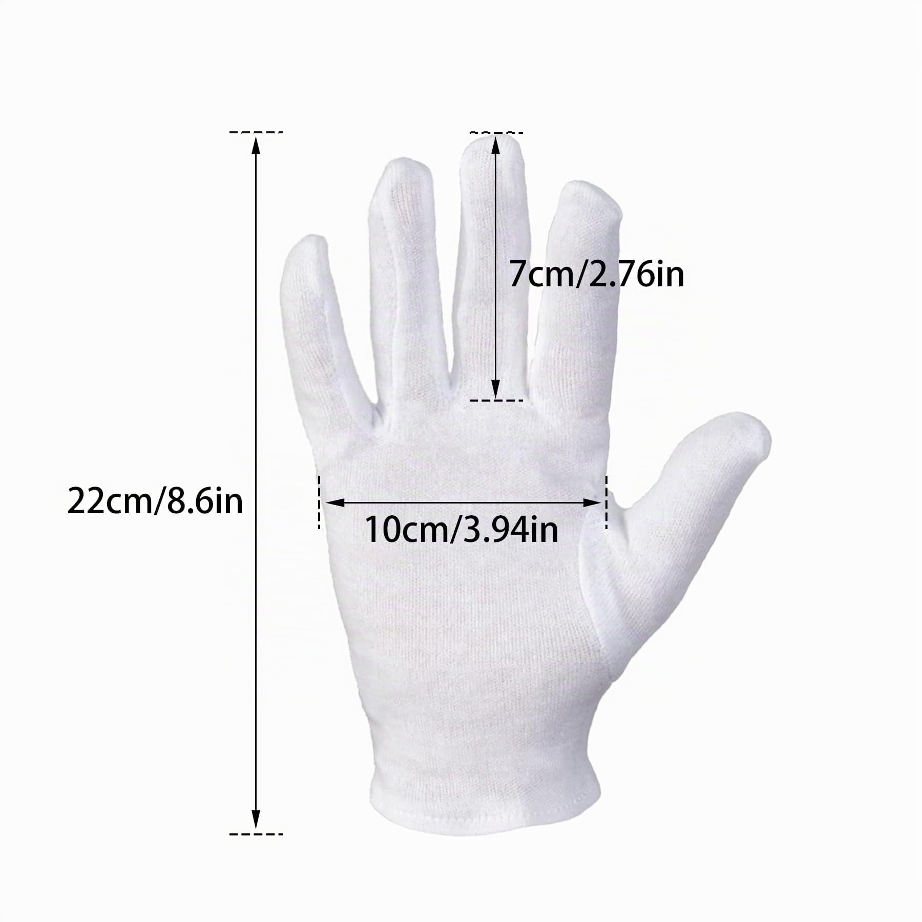 handschuhe stoff weiß Weiße Baumwolle Handschuhe Weiss Waschbares Und Dehnbares Tuch Für Mehrzweck Care Baumwollhandschuhe, Bequem Und Atmungsaktiv, Für Hautpflege, Schmuck Untersuchen-22cm 6 Paar Baumarkt Option:48T 49T 50T Motor:TQ HPR50 Ab dem 25. März