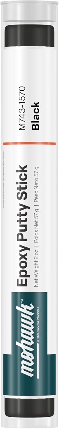 Mohawk Epoxy Putty Stick, Black, M743-1570, 1 Count