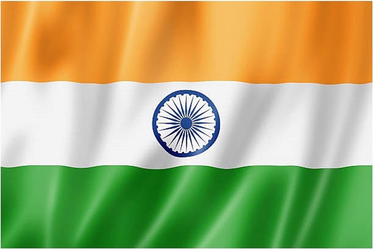 Bpa Light Polyester India Flag Banner, 90 cm x 60 cm Size