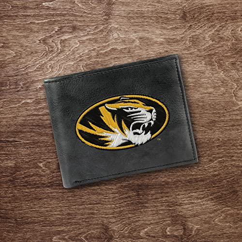 Image of Rico Industries NCAA Embroidered Leather Billfold Wallet, USC Trojans, 3.25 x 4.25-inches