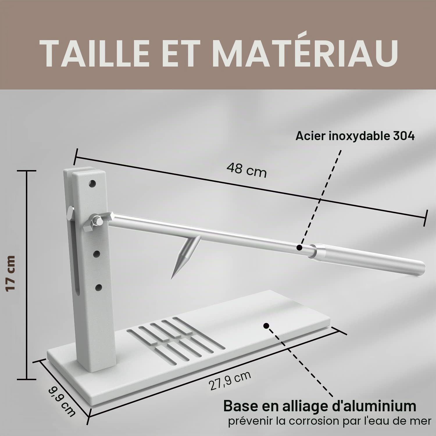 Outil à Huîtres en Acier Inoxydable, Couteau à Huîtres Portable, Facile à Utiliser, Machine à Ouvrir les Huîtres pour Usage Domestique, Incluant Deux Couteaux à Huîtres, Gant et Serre-Joint G.