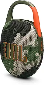 Caixa de Som Bluetooth Portátil JBL Clip 5 Camuflada