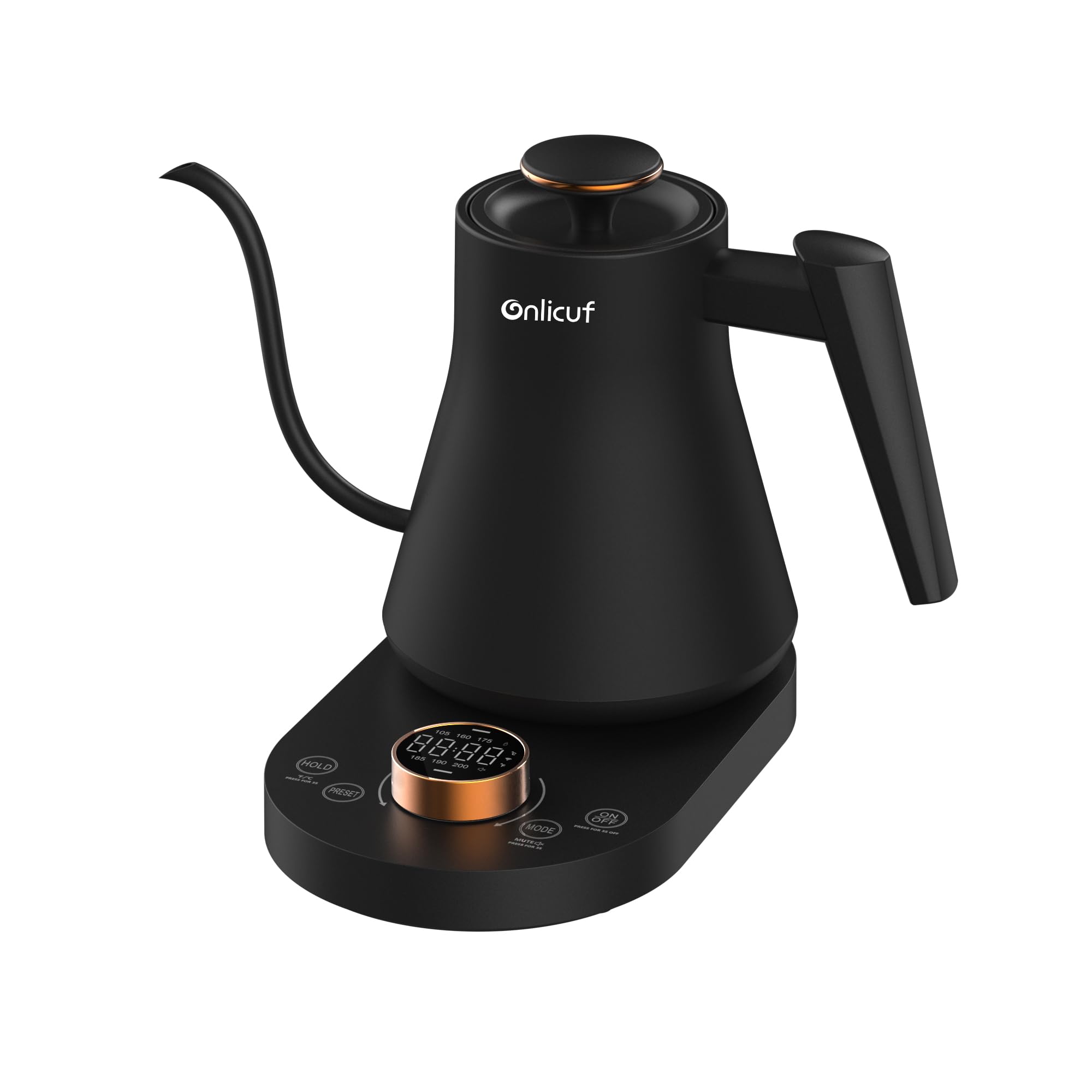Onlicuf Temperature Control Gooseneck Kettle