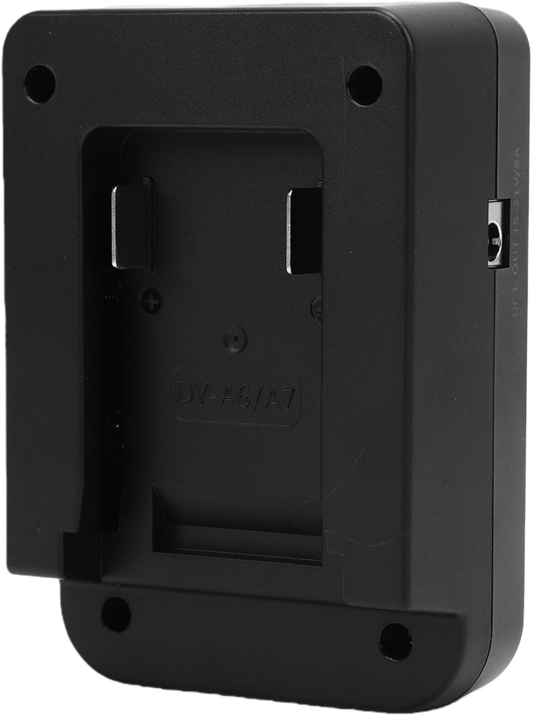 V Mount Lock Battery Plate, V Mount Power Tool Converter with D Tap DC USB C PD 100W Output Input Battery Adapter Power Tool for Photography Lighting Equipment Cameras D