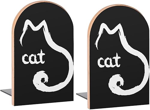 Miniatura 6 de Lindos sujetalibros decorativos de madera con diseño de elefantes florales para bebés, para estantes, habitación de los niños, escritorio, oficina