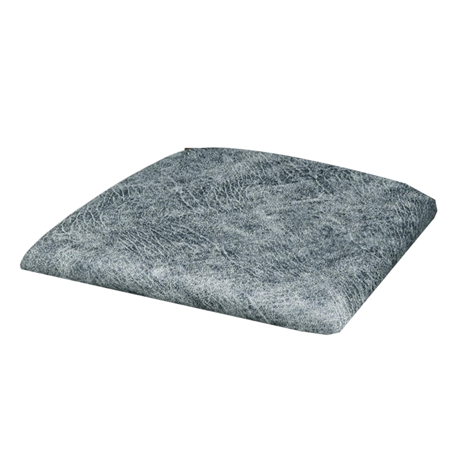 Kaeltsyn Stretchable Antislip Faux PU Chair Cover Waterproof Seat Cushion Protector Easy Installation Dining Slipcover Faux PU Leather Slipcover