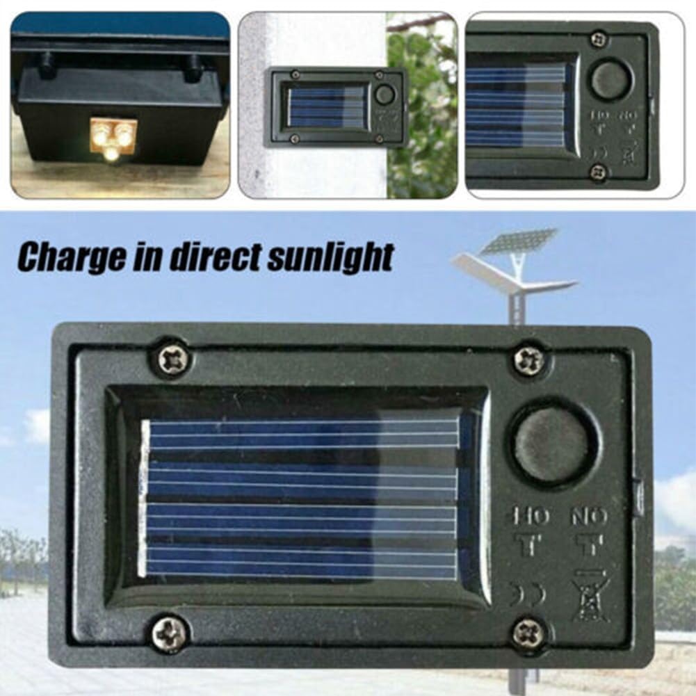 Juego De 2 Cajas De Repuesto Para Luces Solares - Incluye Bombillas LED, Panel Solar Y Batería