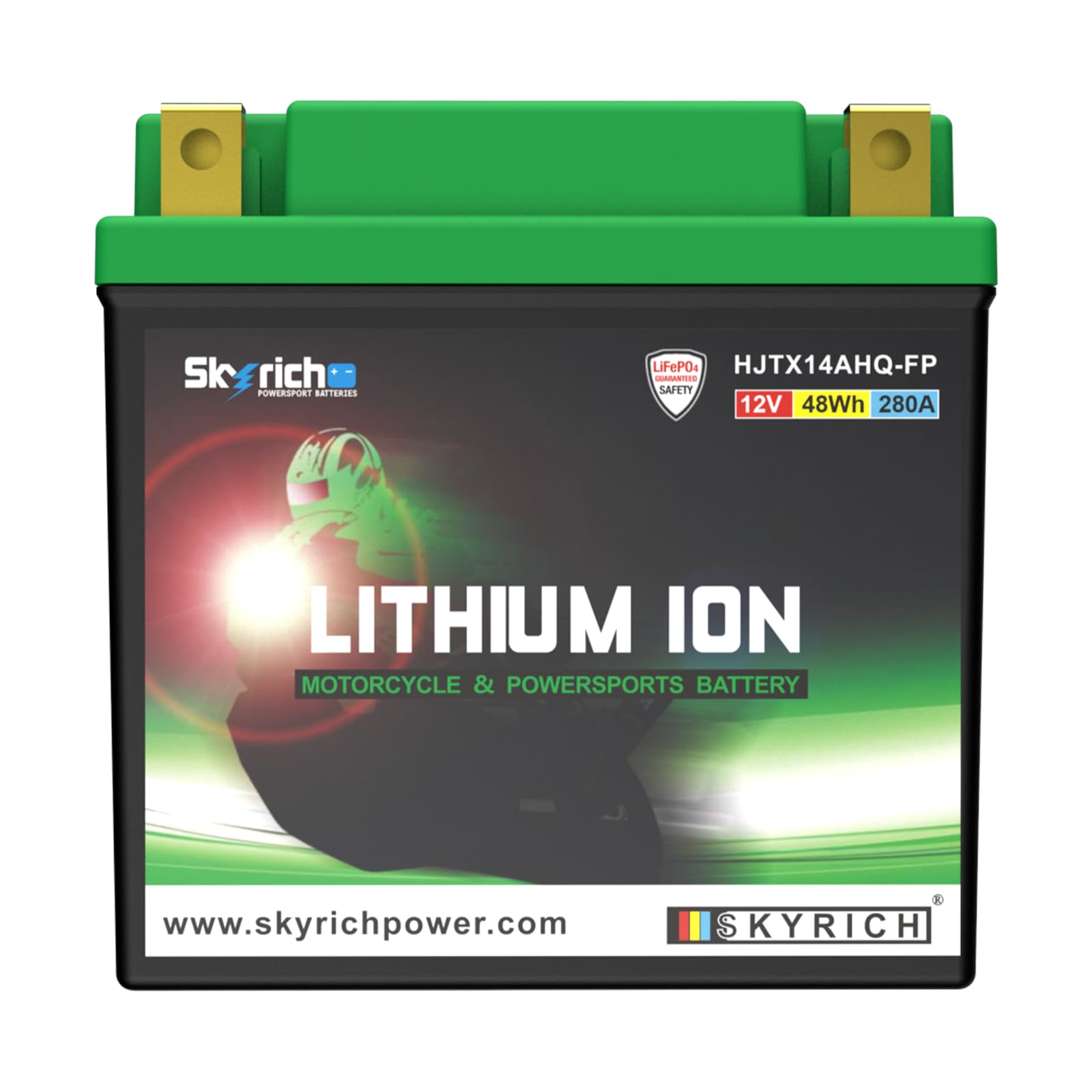 Skyrich HJTX14AHQ-FP Batería de Arranque, Xr X