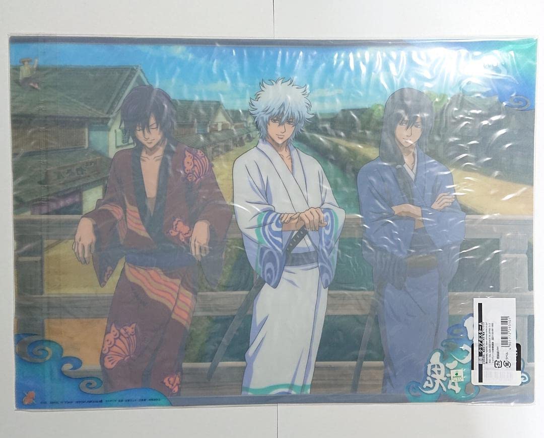 Amazon.co.jp: 銀魂 クリアポスター 銀時 高杉 桂 坂本 : ホビー
