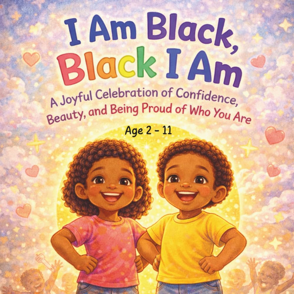 I am Black, Black I am: A joyful rhyming children’s book that celebrates Black pride, confidence, and self-love