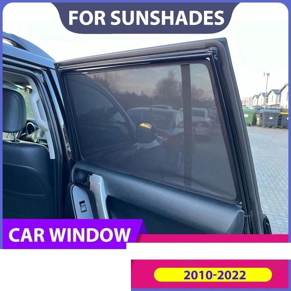 Parasol Magnético Para Ventanas Traseras Para Land Para Cruiser Para Prado Para LC150 2010-2022 Parasol Coche Magnético