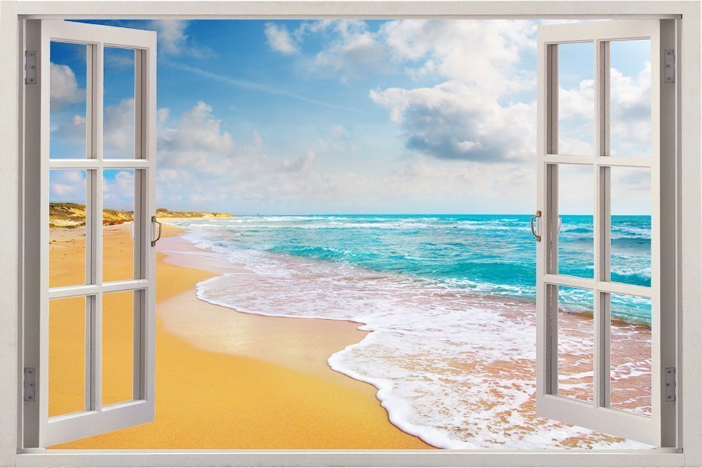 Paper Plane Design 3D Depth Illusion Vinyl Wall Decal Sticker Urban Ny Top View