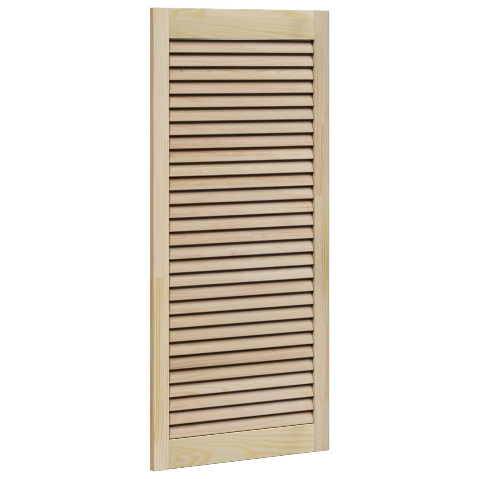 Genérico Puerta de Armario con Puerta 4 pcs Natural 140.5 x 2 x 59.5 cm,Bricolaje,Accesorios de Bricolaje,Ferretería para armarios,Puertas de armarios-3394495
