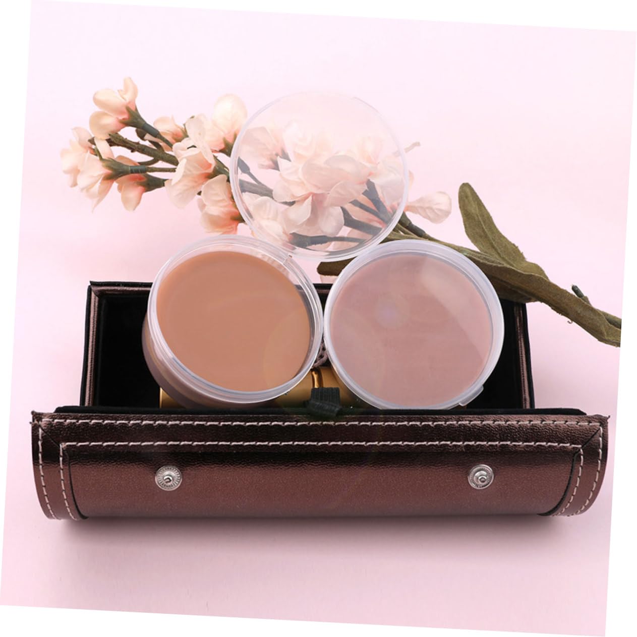 Special Effects Skin Wax Kit 4pcs for Realistic Scar and Injury Makeup Makeup Wax Double-Ended Spatula for Halloween and Cosplay