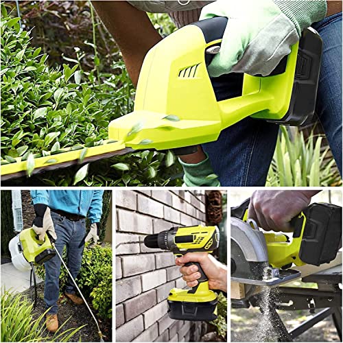 Image of DTK Replacement for Ryobi 18V Battery 6.0Ah ONE+ P102 P103 P104 P105 P107 P108 P109 P190 P122 Cordless Tool Battery(2Pack)