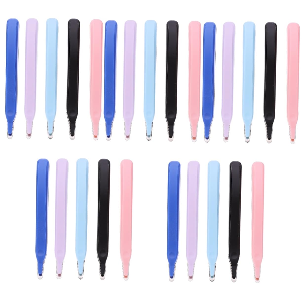 Operitacx 5 Set Estrattore Per Unghie Da Ufficio Leva Smalto Per Unghie Pinzatrice Per Gel Leva Punti Leva Punti Manuale Piccolo Estrattore Per Punti Strumento Ergonomico Per 5 pezzi*5