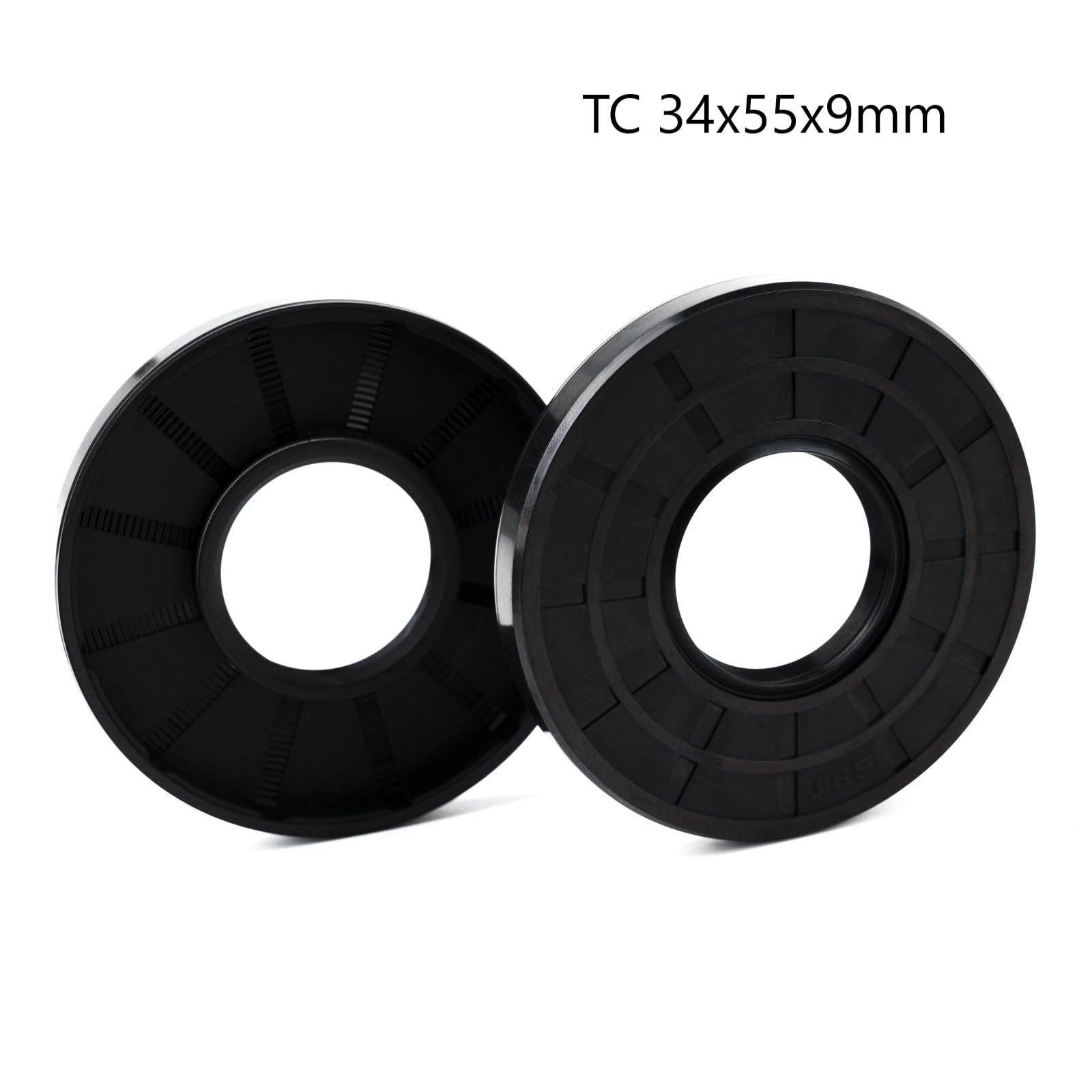 Xike 2Pcs Nitrile Rubber Cover Double Lip Oil Seals With Spring,TC35x55x11mm,Used For Bearing Shaft,Swivel Shaft Etc - View #5