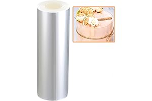 Acetate Cake Collar: Your Baking Pal for Pristine Edges