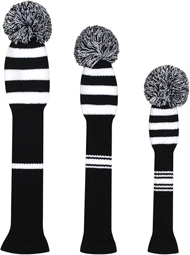 Miniatura 3 de Scott Edward Golf Headcovers for Woods Set of 3 Fits Well Driver(460cc) Fairway Wood and Hybrid(UT),Beautiful and Interesting Patterns for