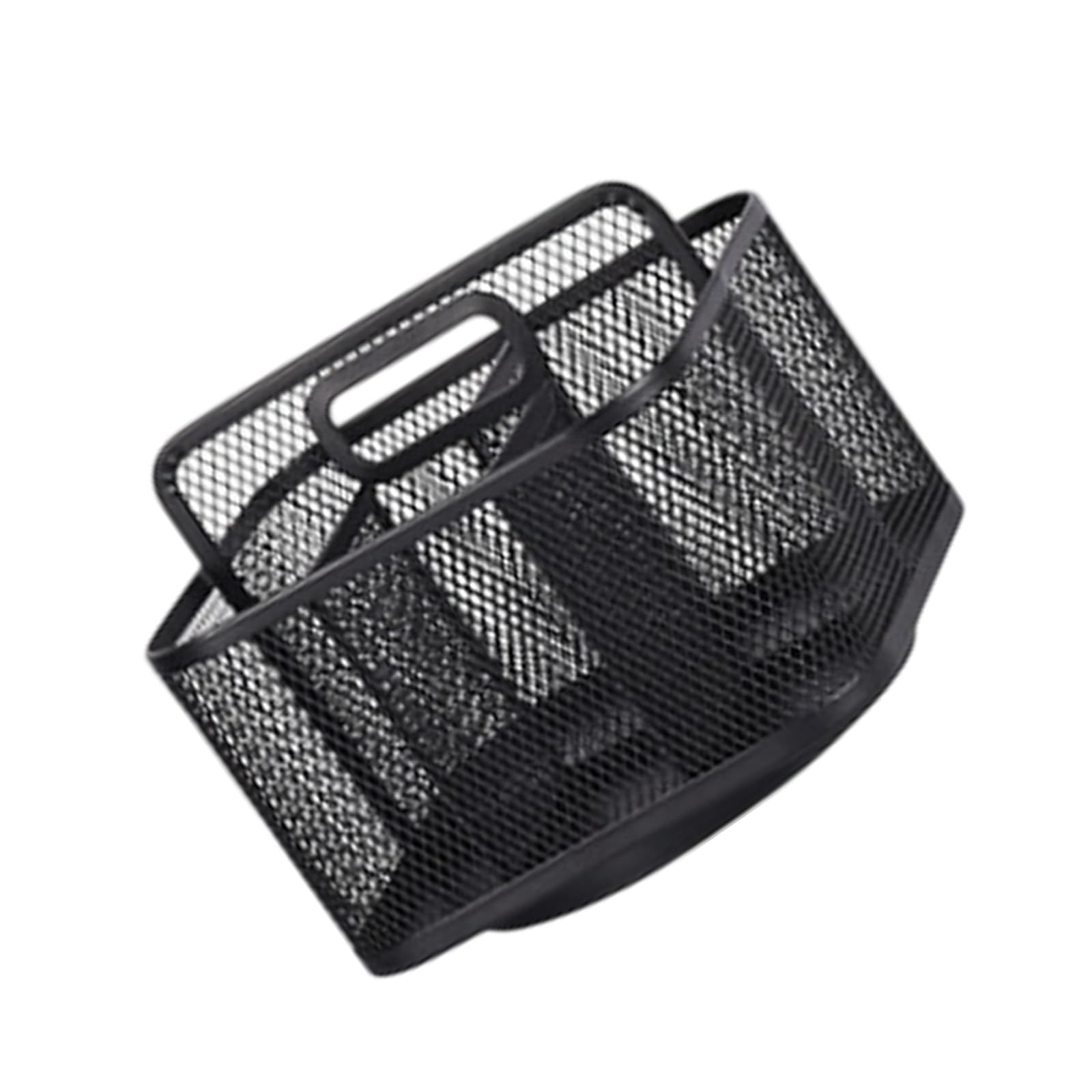 HENYGEN Multifunctional Desk Organiser Container Rotatable Metal Pen Stand with Anti Slip Base for Pencils Markers Makeup Tools Rotatable