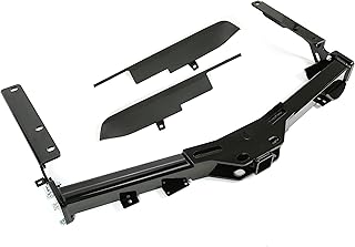 Kojem Class 3 Trailer Hitch Compatible with 2014-2019 Toyota Highlander & Highlander Hybrid Tow Hitch 2" Receiver Steel Powder Coated Black 2Packages
