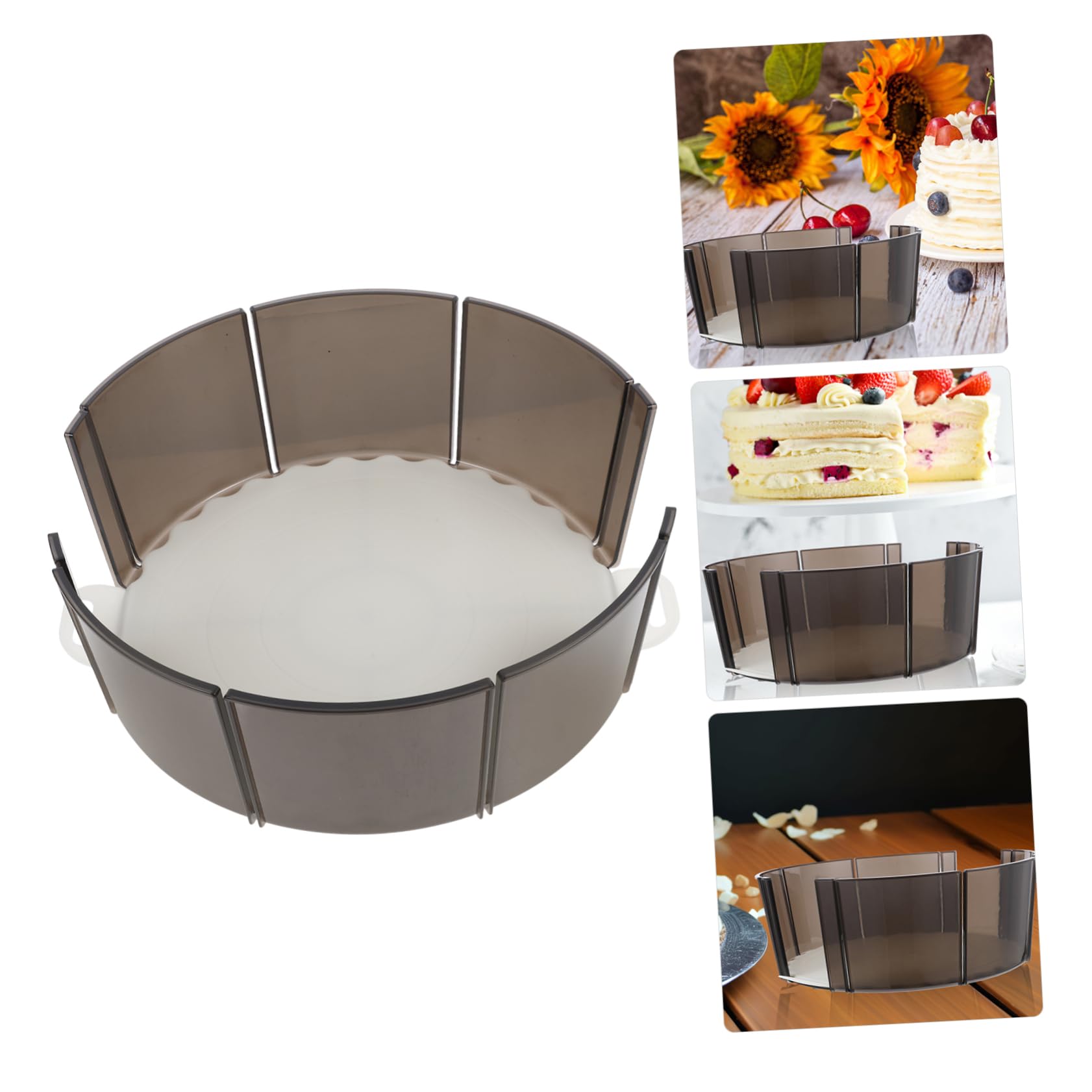 Alipis Cortador de Tartas de Boda, Divisor de Porciones Uniforme, Abs, Fácil de Limpiar, para Pastel y Queso en Fiestas y Repostería