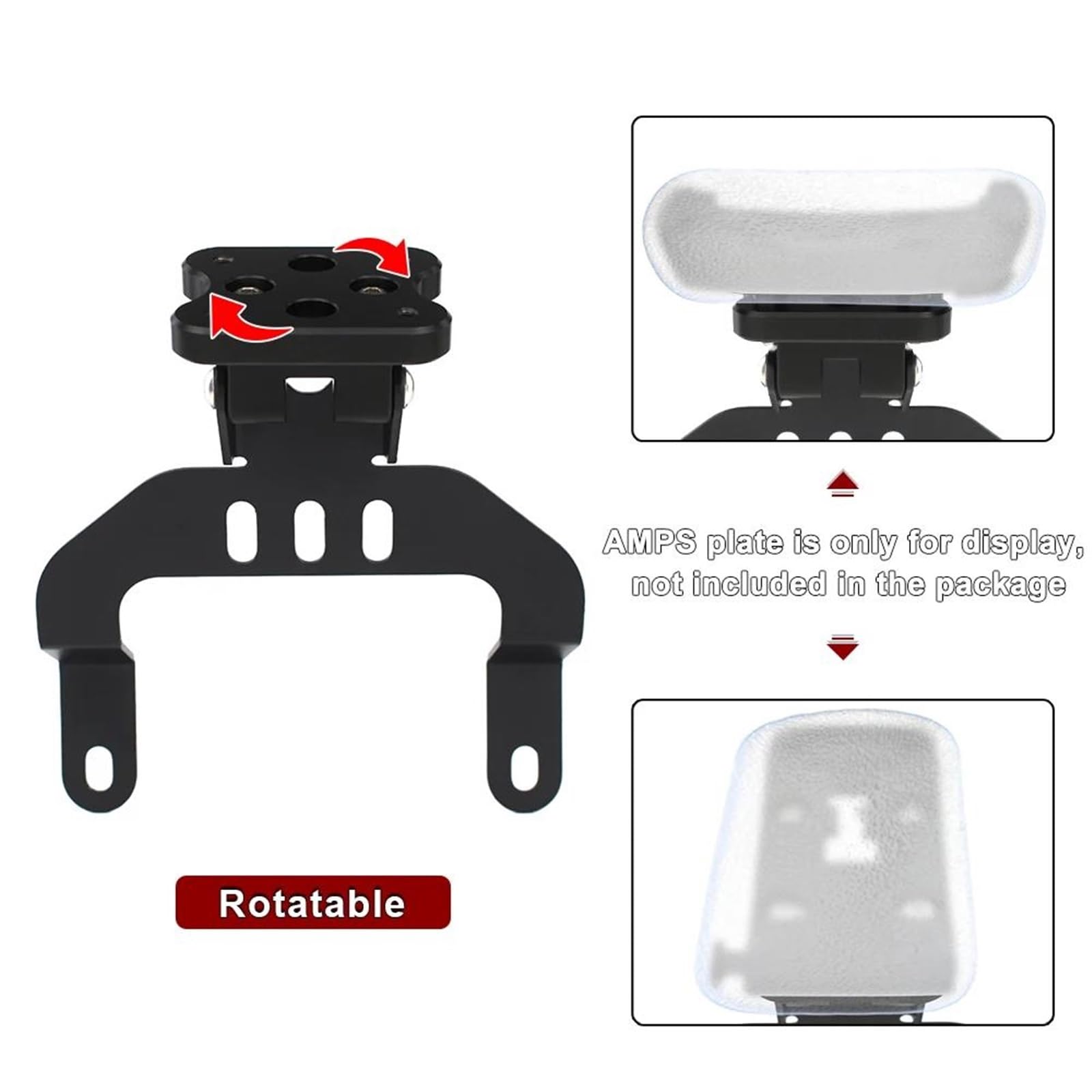 BAYDE Soporte Accesorios Motocicleta Parabrisas GPS Soporte Teléfono Navegación para R1150GS 1999-2004