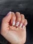 Gelab cosmetics LLC Beetles Chrome Nail Powder 2 Jars White and Purple Pearl Crome Nail Powder for Gel Nail Mirror Effect Glitter Manicure Kit Pigment Nails Art Design 2 Pcs
