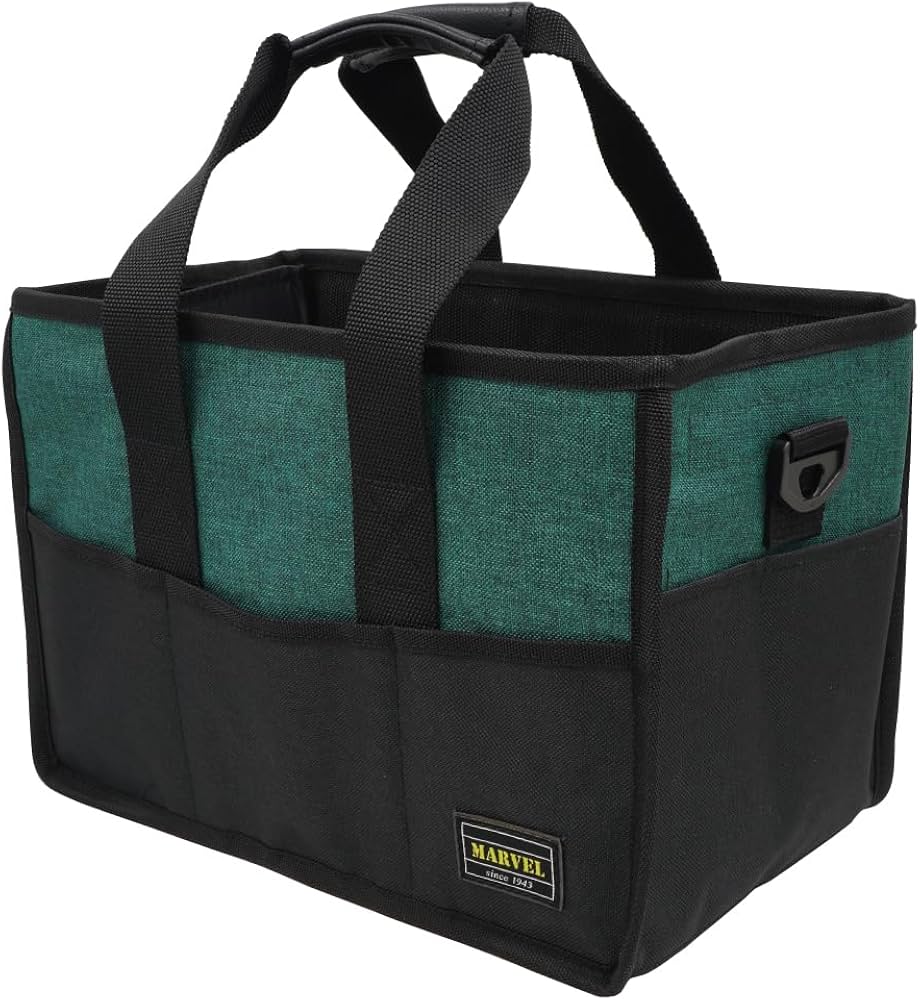 Amazon | マーベル(MARVEL) マルチバッグ 肩掛けベルト付き 黒緑