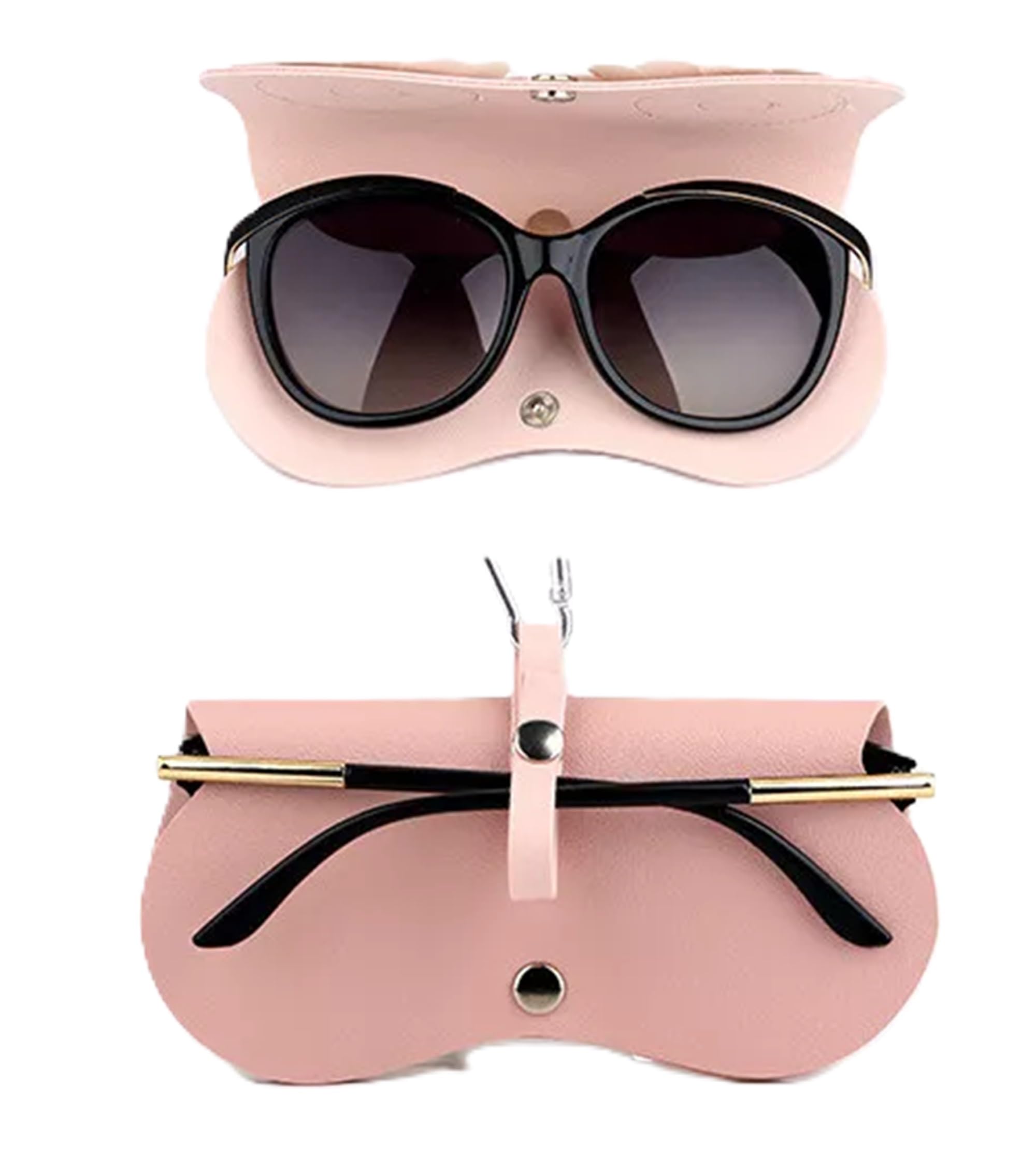 AUGEN Cute Sunglasses Organizer Case Hanging Leather Eyeglasses Bag Ornament Charms for Hand Bags Sunglasses Bag Hook Pendant Sunglasses Organizer (Owl) - Image 4 thumbnail