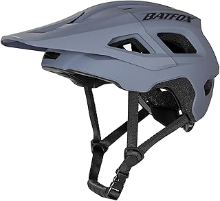 BATFOX BATFOX NTA 8776 E-Bike & Mountain Bike Helmet for Adults Youth, E-MTB Cycling Helmet for Men Women (52-60CM)
