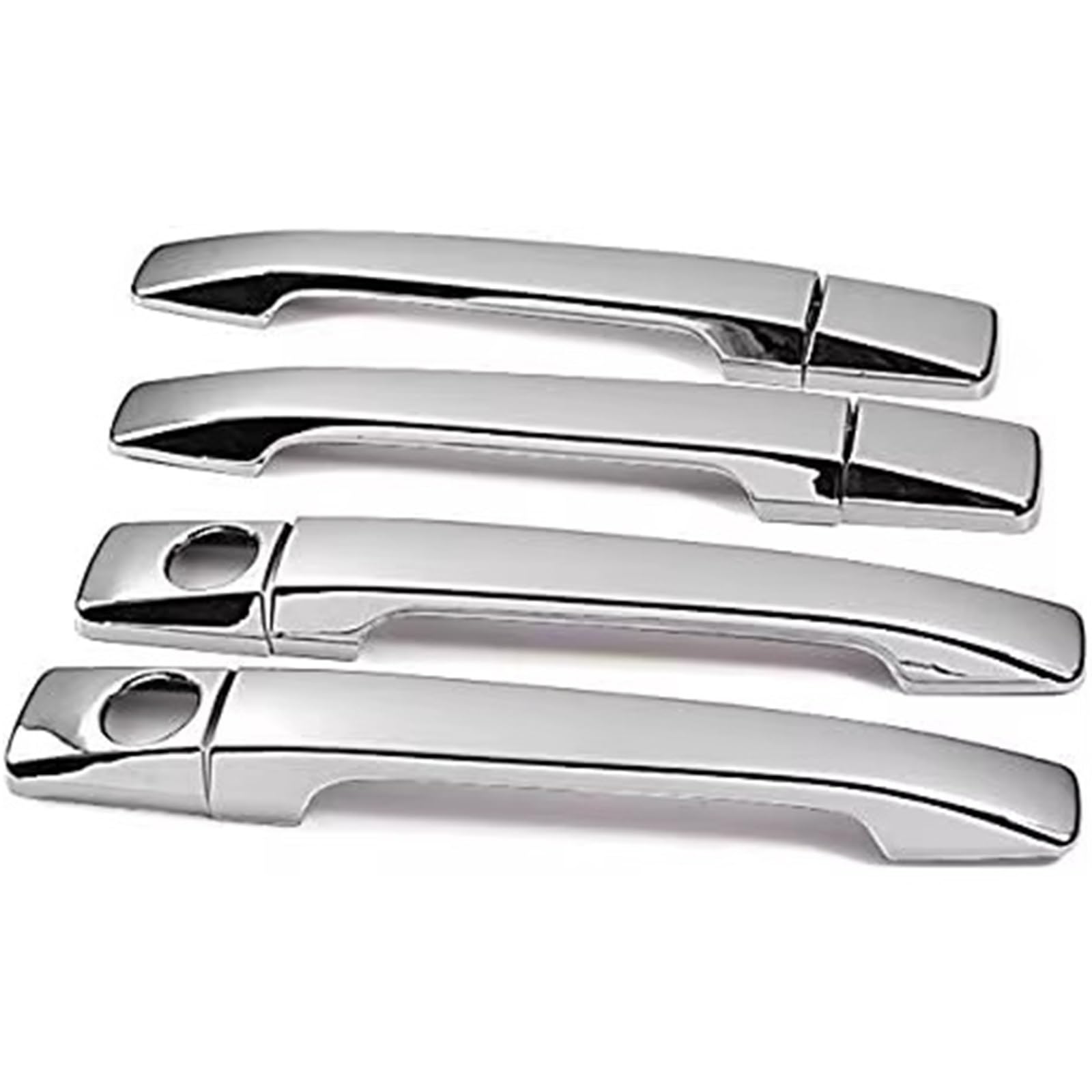 CAQRBCX Outer Door Handle Trim Car Door Handle Trim Compatible with Mercedes for Benz for E Class for W124 1984-1995 Cap Cover Frame Extra Pair Set Accessories