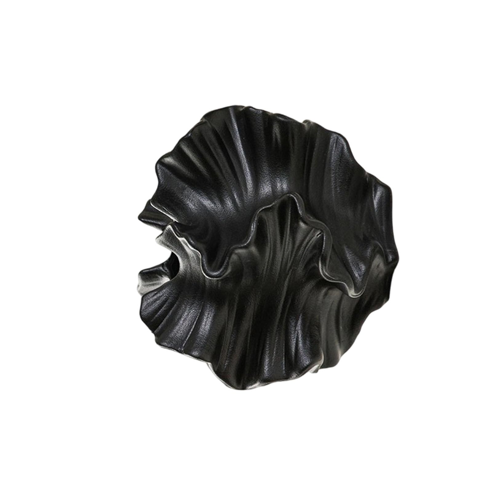 Heat Released Black Earthenware Vase Permanent Construction Strategy Smooth Luminousness Face for Effortless Maintenance Black Earthenware Vase